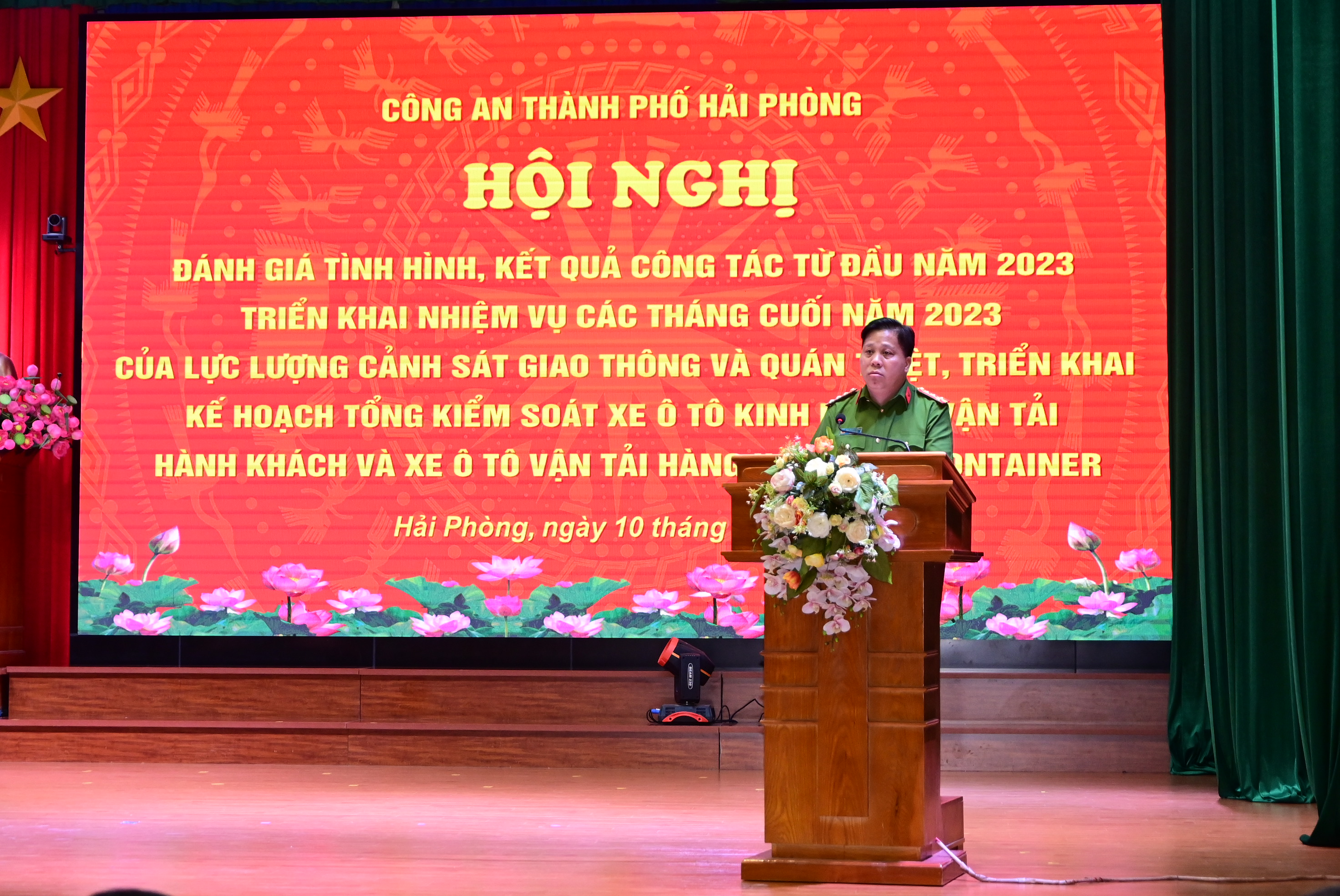Tăng cường biện pháp kiểm soát trật tự an toàn giao thông những tháng cuối năm 2023